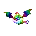 Rainbow Swoobat
